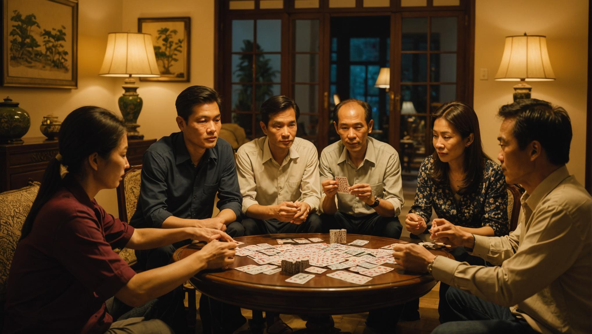 Mơ Thấy Đánh Bài Phỏm và Đánh Con Số May Mắn