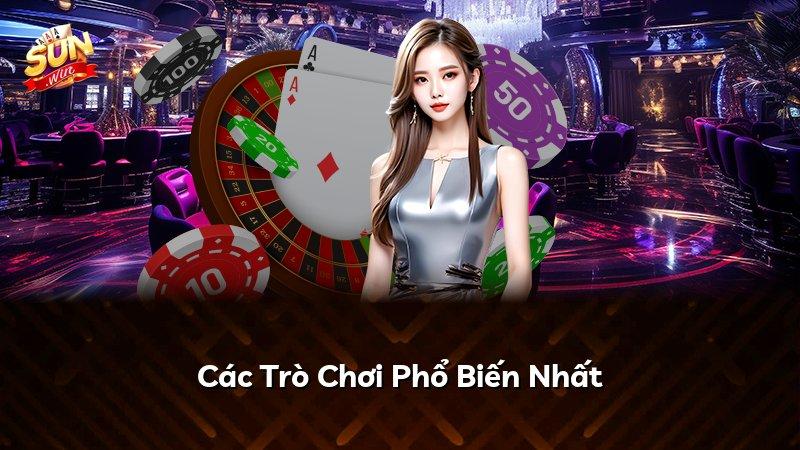 Các Trò Chơi Phổ Biến Nhất